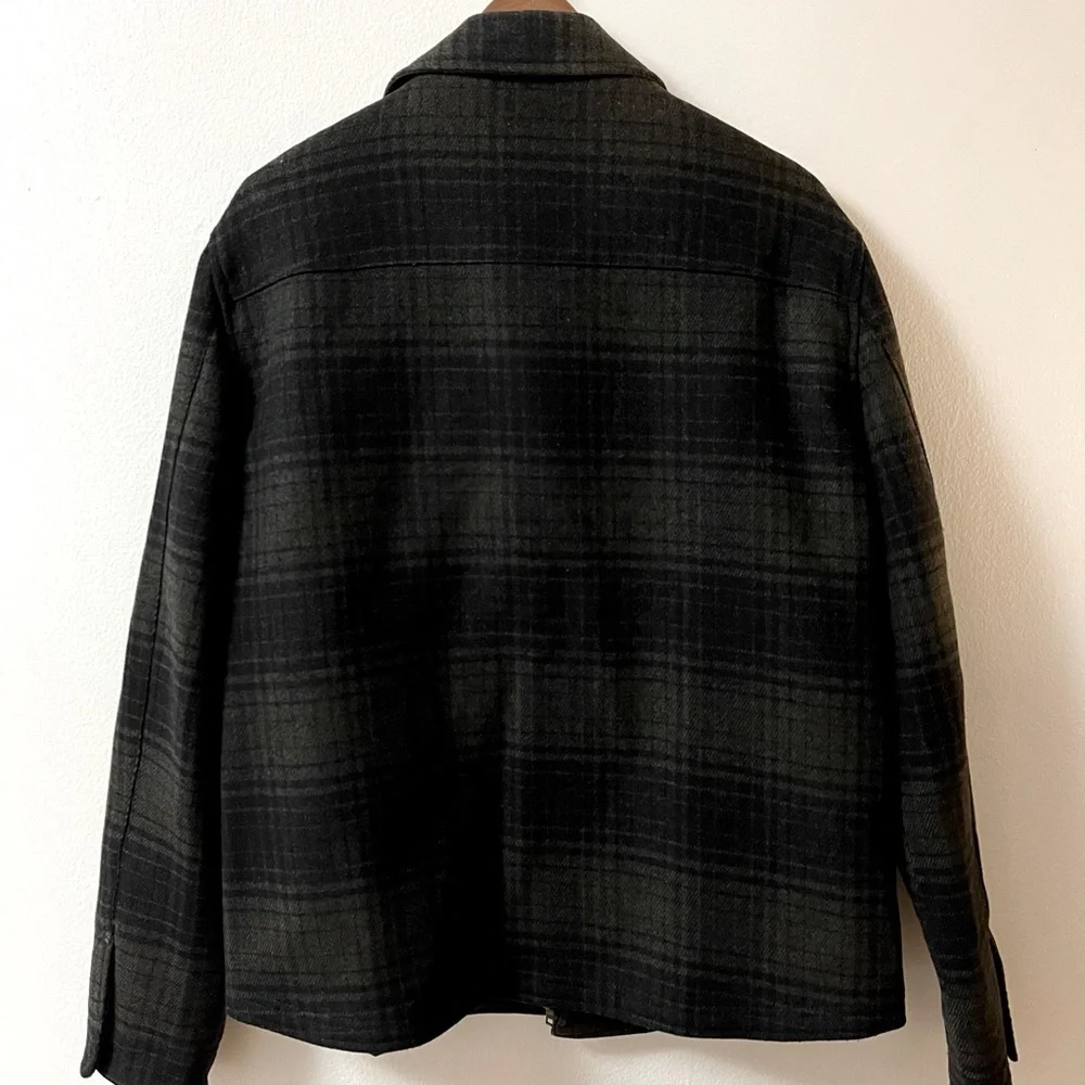 Armani Exchange Military Wool Coat - Picture 3 of 15